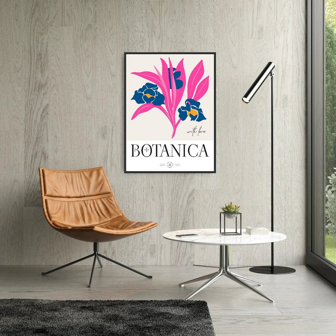 Floral Botanica Number 9 - Floral Poster Style Print Collection - I Heart Wall Art