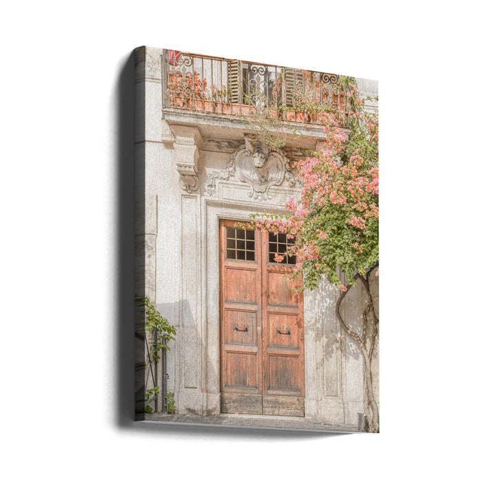 Floral Entry - Stretched Canvas, Poster or Fine Art Print I Heart Wall Art