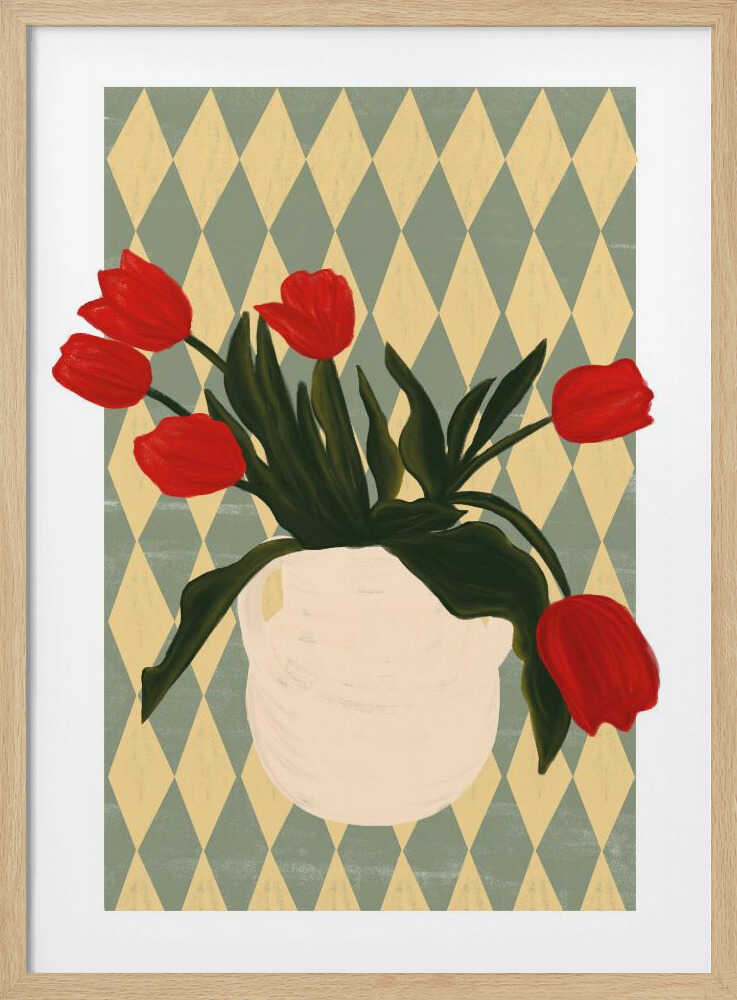 FLORAL HEAVEN - Stretched Canvas, Poster or Fine Art Print - I Heart Wall Art - Poster Print, Canvas Print or Framed Art Print