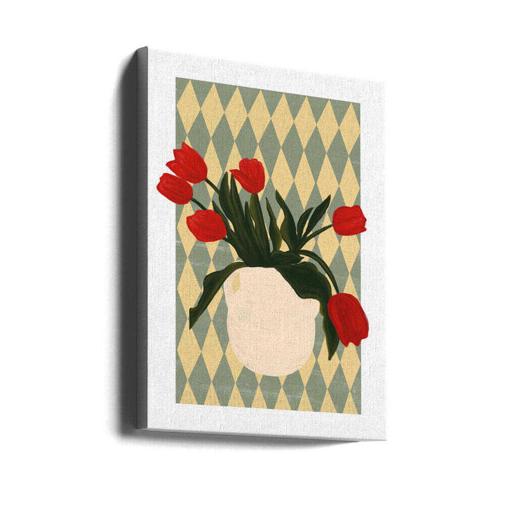 FLORAL HEAVEN - Stretched Canvas, Poster or Fine Art Print - I Heart Wall Art - Poster Print, Canvas Print or Framed Art Print
