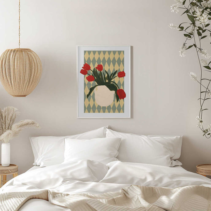 FLORAL HEAVEN - Stretched Canvas, Poster or Fine Art Print - I Heart Wall Art - Poster Print, Canvas Print or Framed Art Print