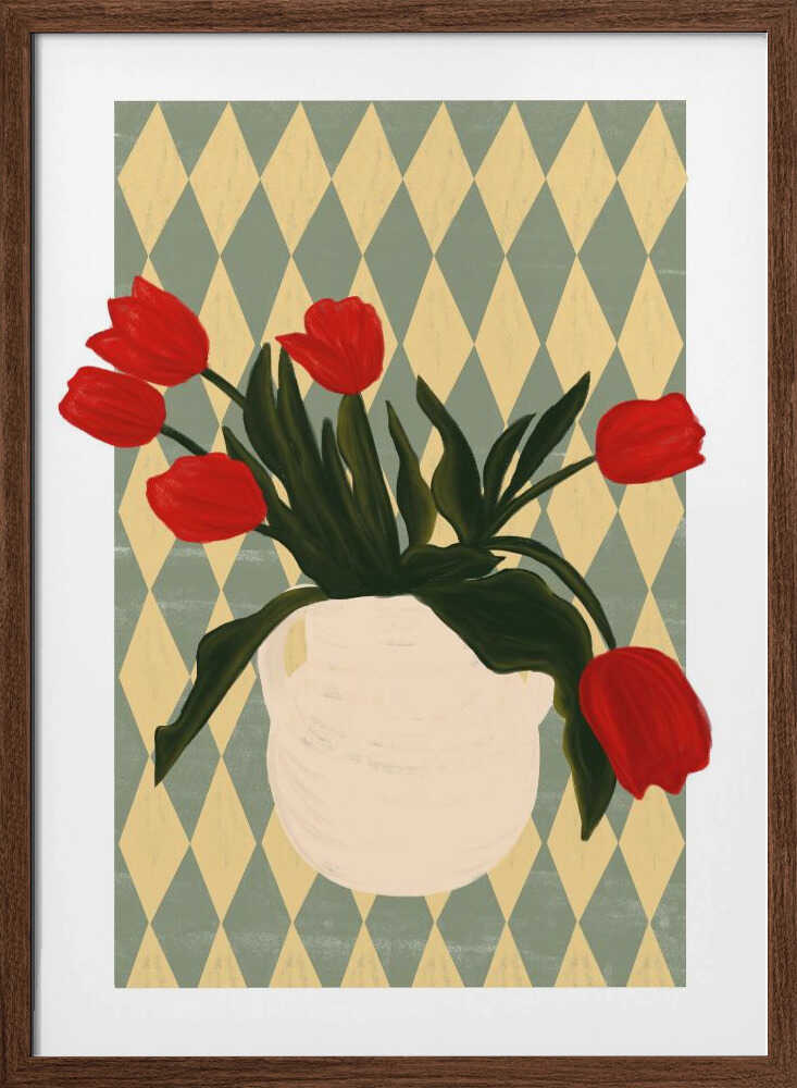 FLORAL HEAVEN - Stretched Canvas, Poster or Fine Art Print - I Heart Wall Art - Poster Print, Canvas Print or Framed Art Print