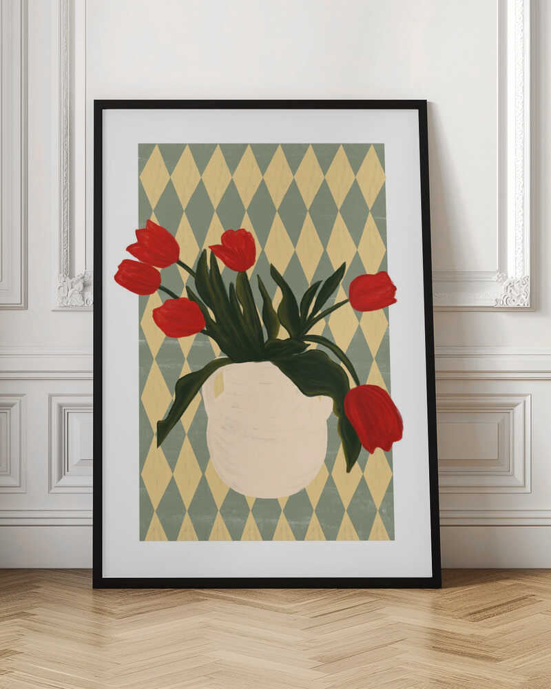 FLORAL HEAVEN - Stretched Canvas, Poster or Fine Art Print - I Heart Wall Art - Poster Print, Canvas Print or Framed Art Print
