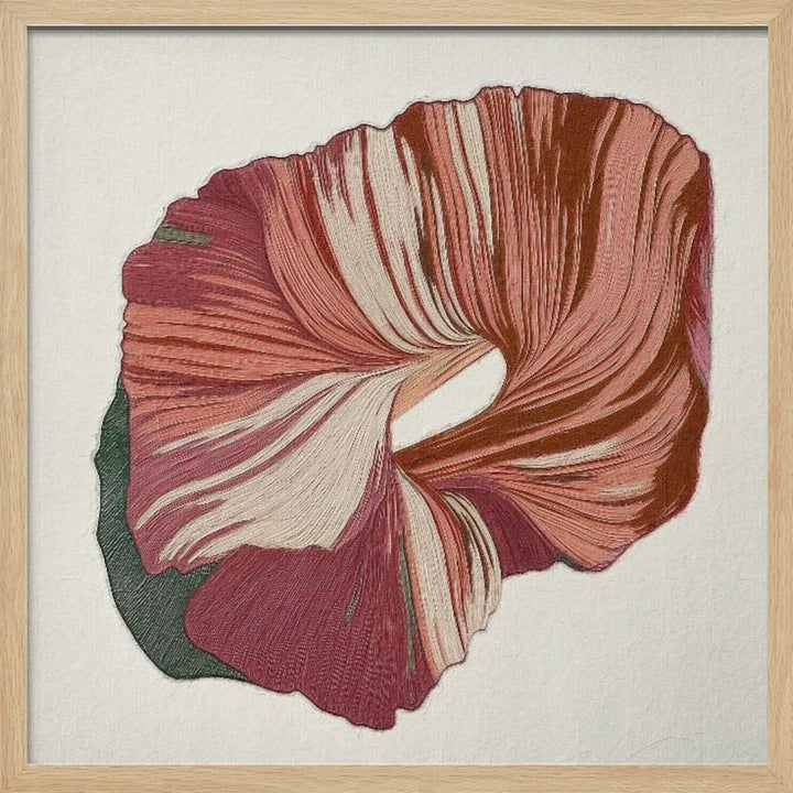 Floral Lines II - Square Stretched Canvas, Poster or Fine Art Print - I Heart Wall Art - Poster Print, Canvas Print or Framed Art Print