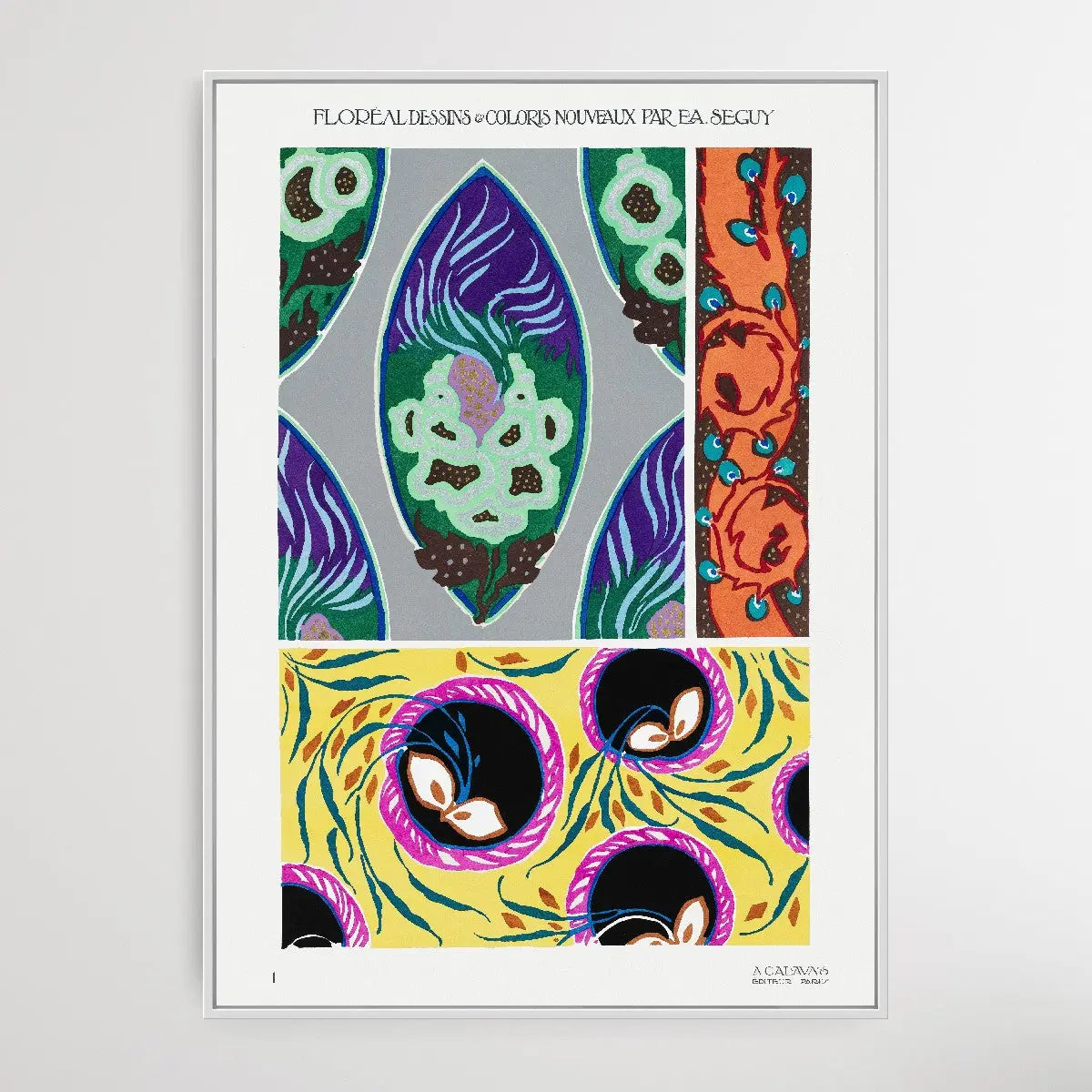 Floréal plate no. 1 by Emile-Alain Séguy (1925) - I Heart Wall Art
