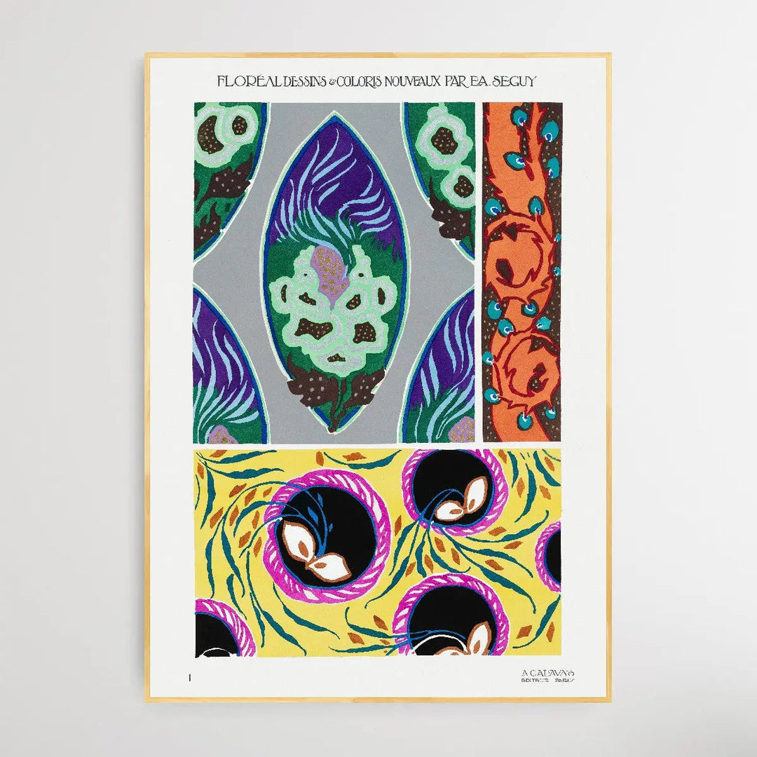 Floréal plate no. 1 by Emile-Alain Séguy (1925) - I Heart Wall Art
