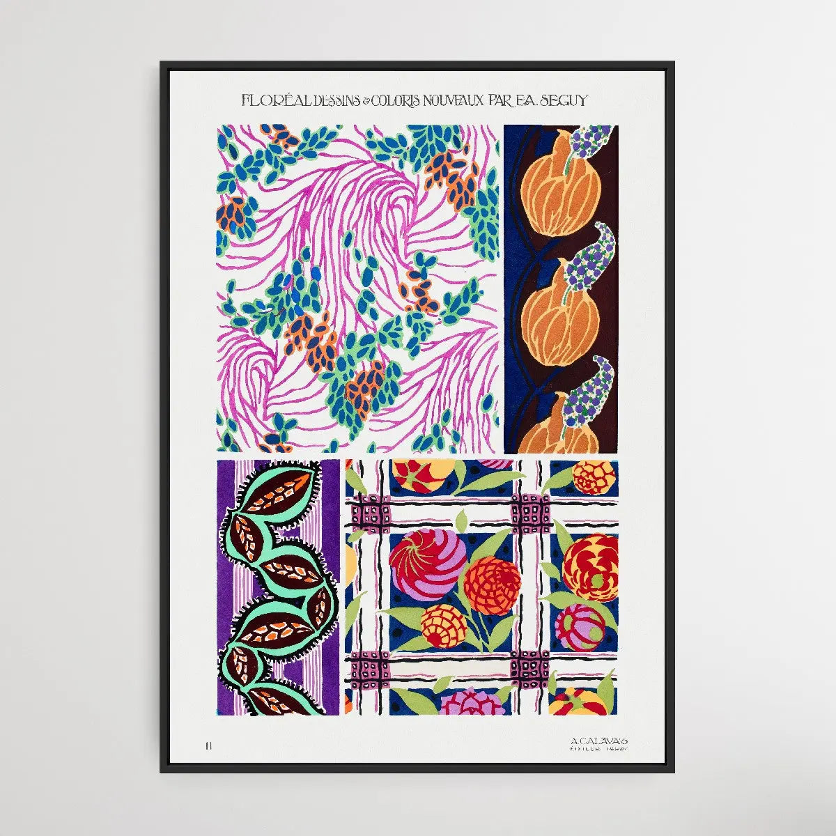 Floréal plate no. 11 by Emile-Alain Séguy (1925) - I Heart Wall Art