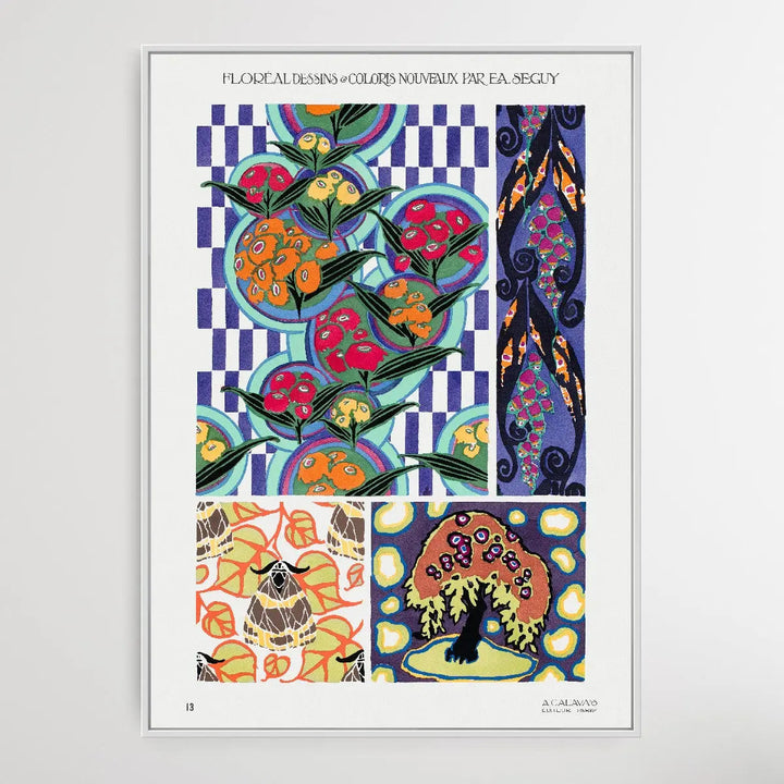 Floréal plate no. 13 by Emile-Alain Séguy (1925) - I Heart Wall Art