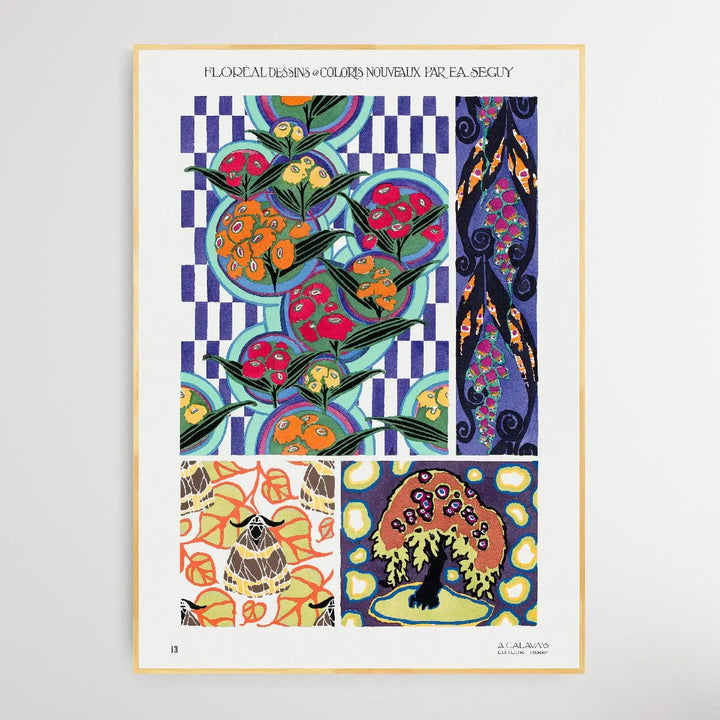 Floréal plate no. 13 by Emile-Alain Séguy (1925) - I Heart Wall Art