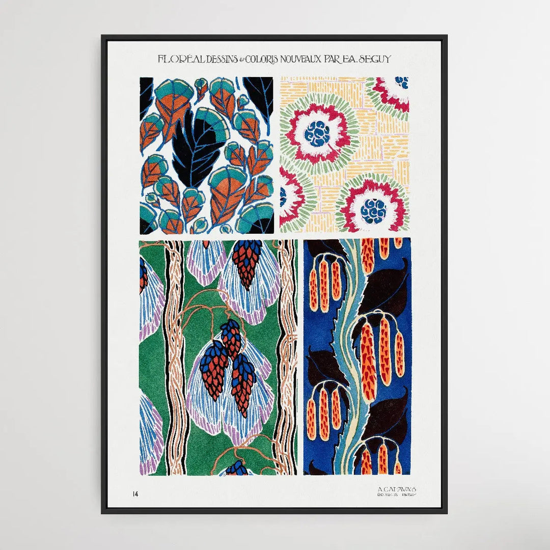 Floréal plate no. 14 by Emile-Alain Séguy (1925) - I Heart Wall Art