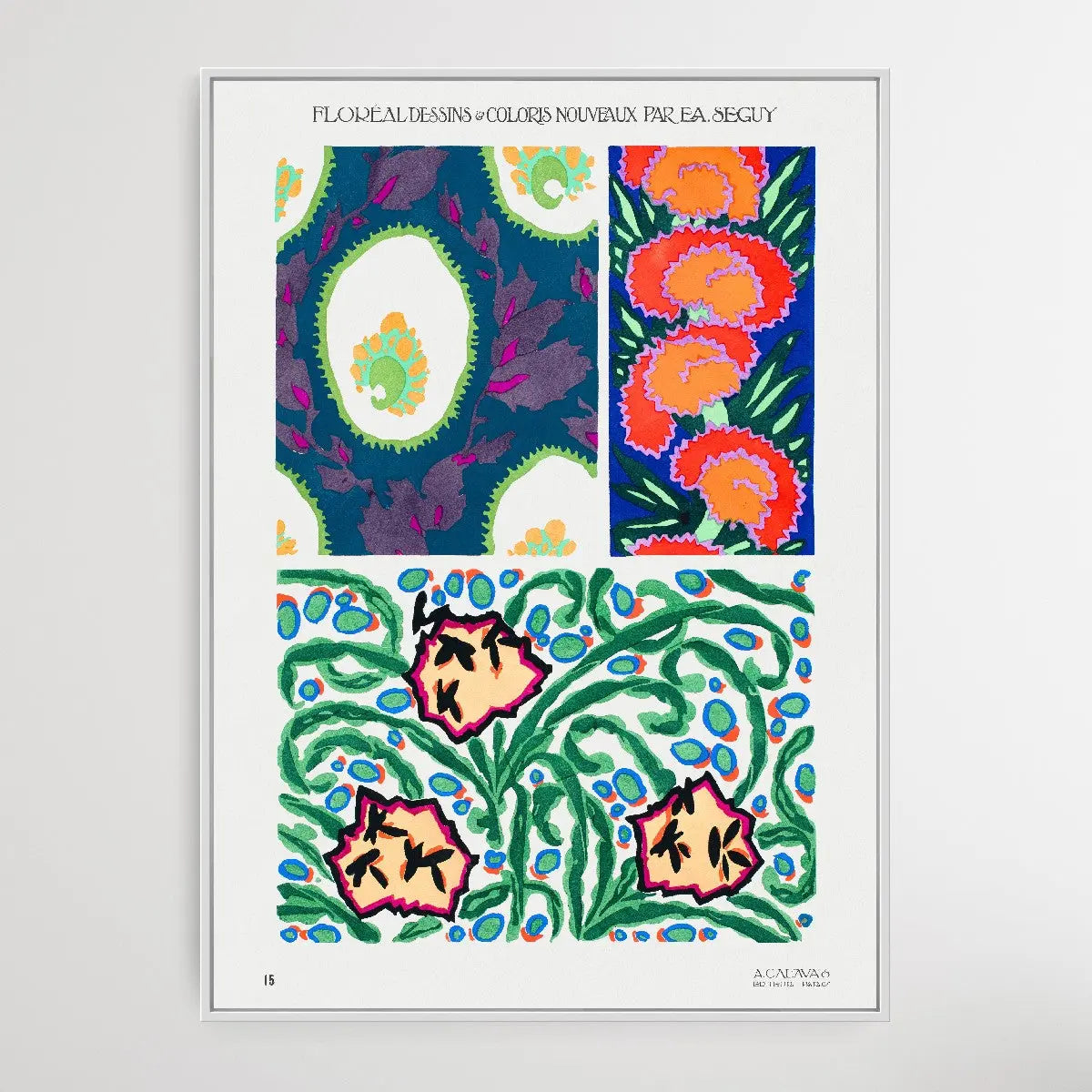 Floréal plate no. 15 by Emile-Alain Séguy (1925) - I Heart Wall Art