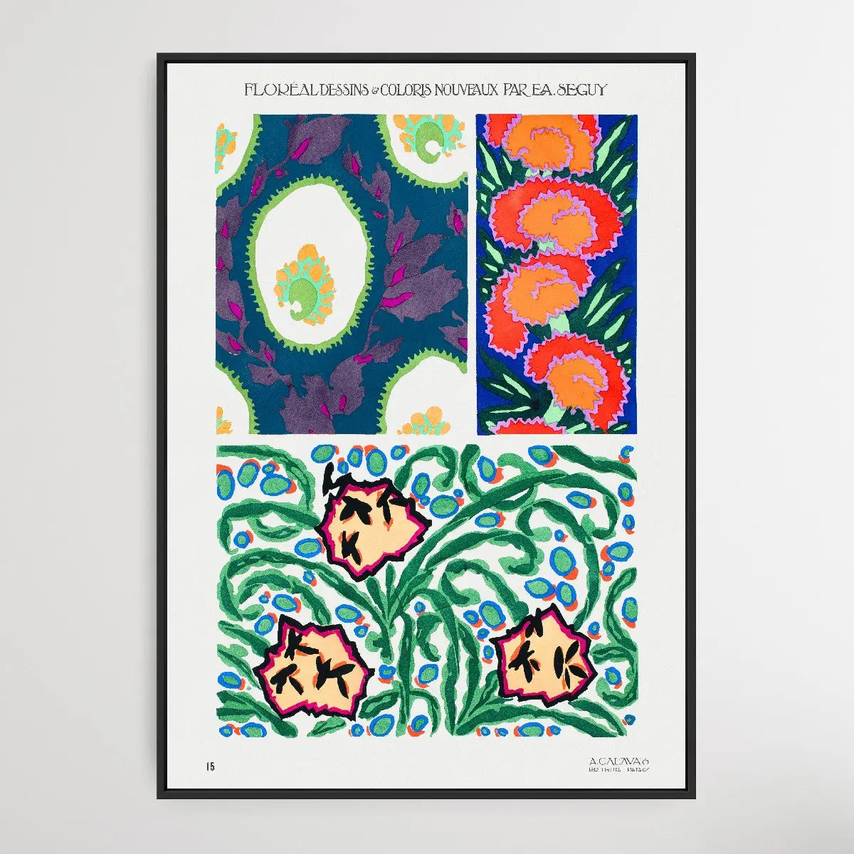 Floréal plate no. 15 by Emile-Alain Séguy (1925) - I Heart Wall Art