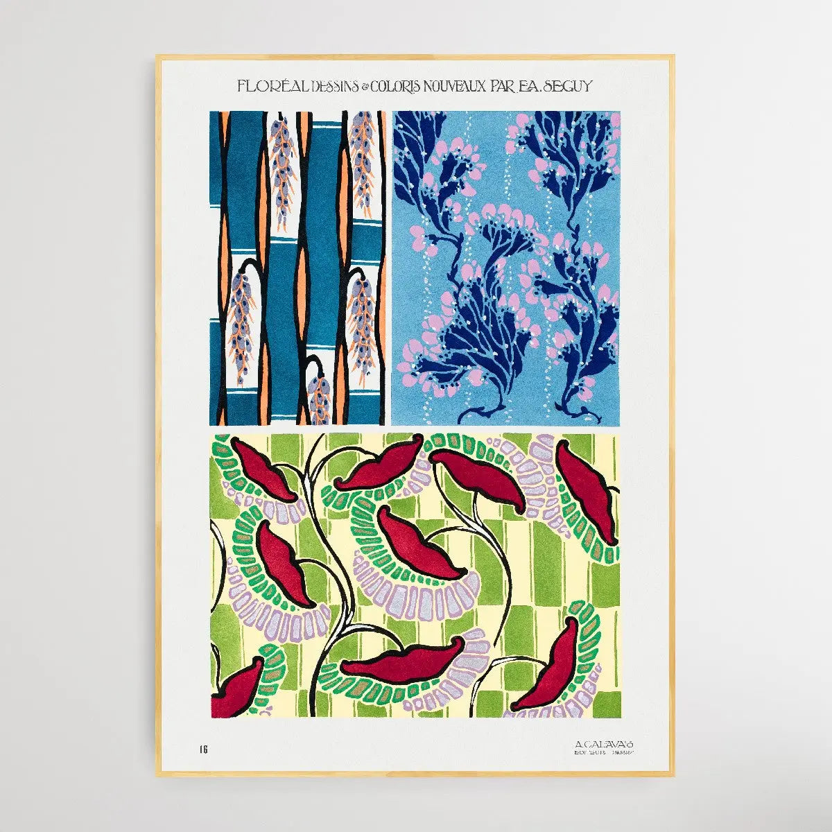 Floréal plate no. 16 by Emile-Alain Séguy (1925) - I Heart Wall Art