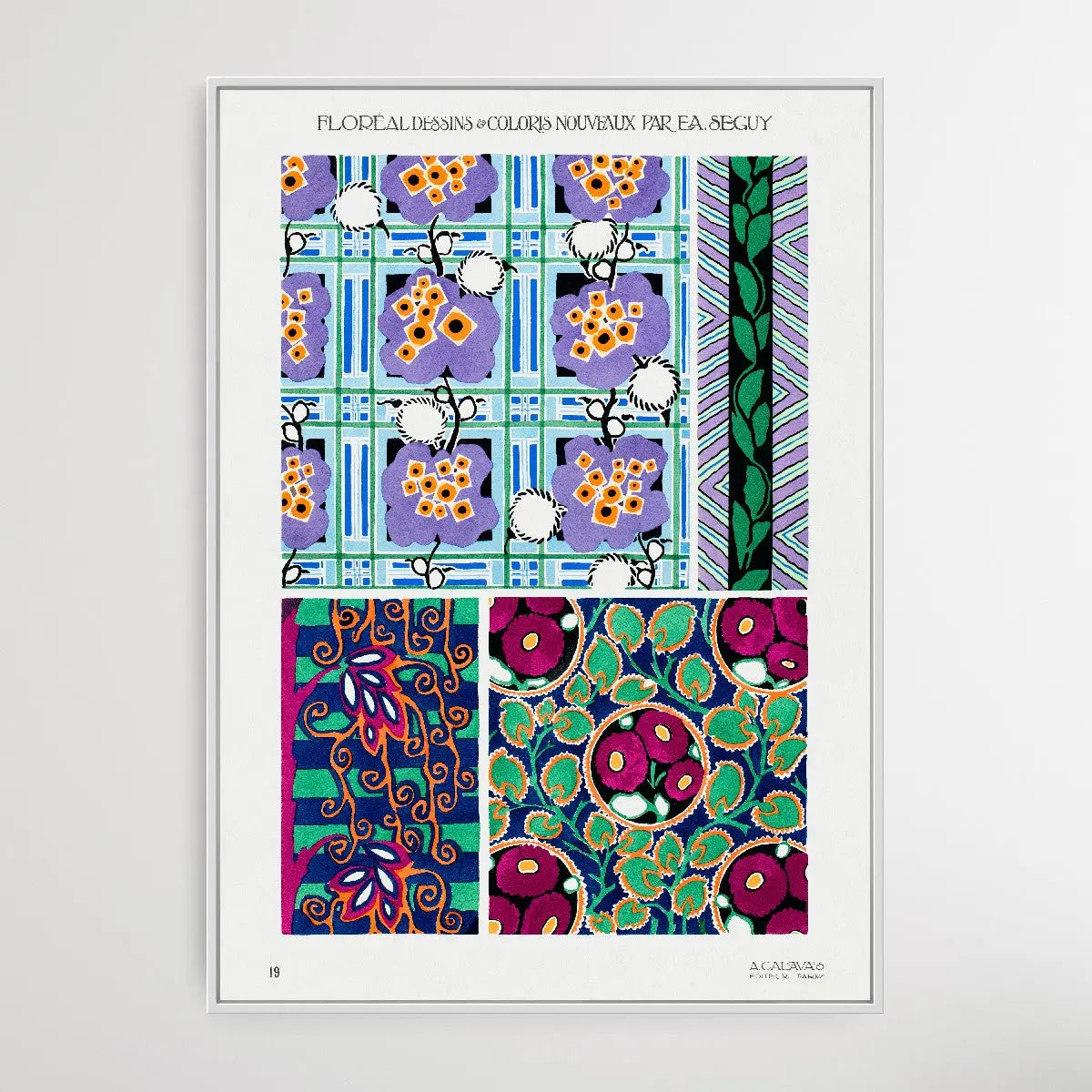 Floréal plate no. 19 by Emile-Alain Séguy (1925) - I Heart Wall Art