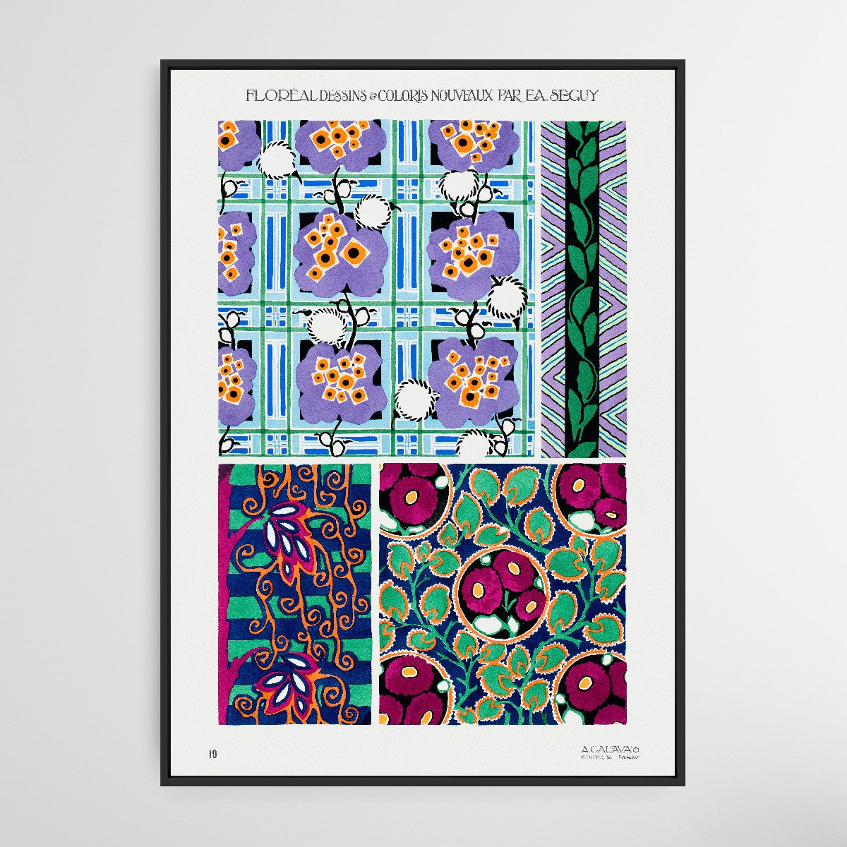 Floréal plate no. 19 by Emile-Alain Séguy (1925) - I Heart Wall Art