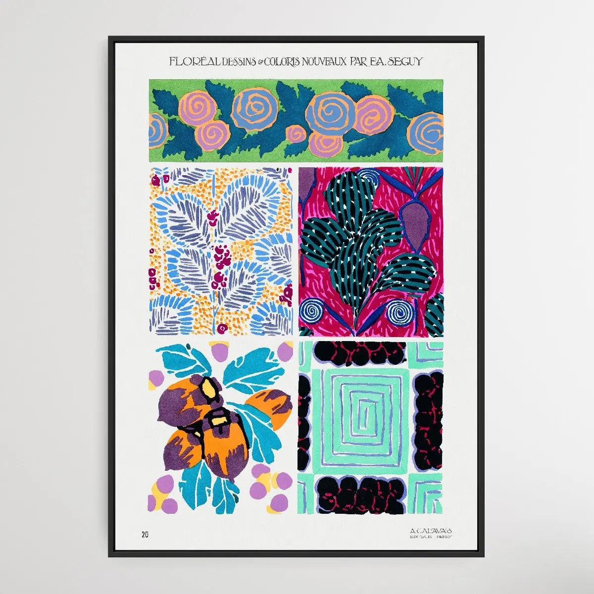 Floréal plate no. 20 by Emile-Alain Séguy (1925) - I Heart Wall Art
