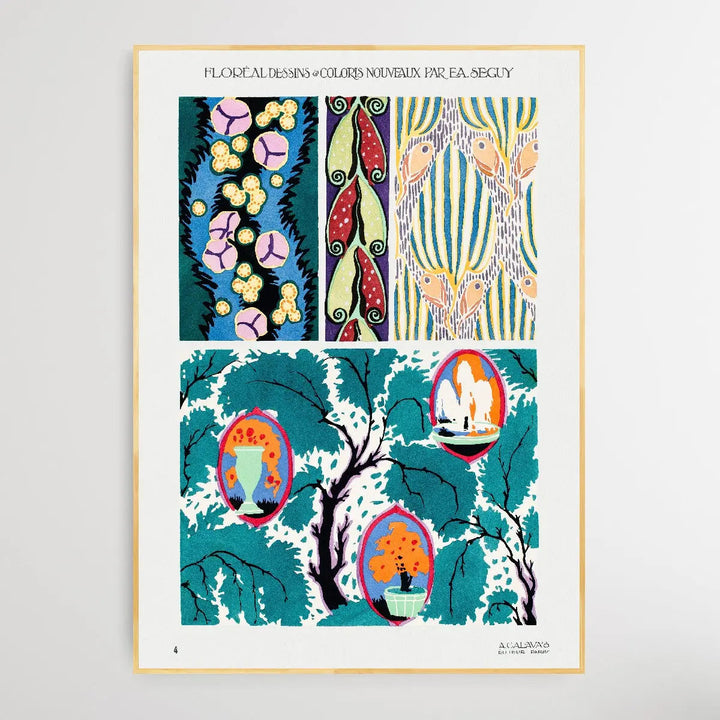 Floréal plate no. 4 by Emile-Alain Séguy (1925) - I Heart Wall Art