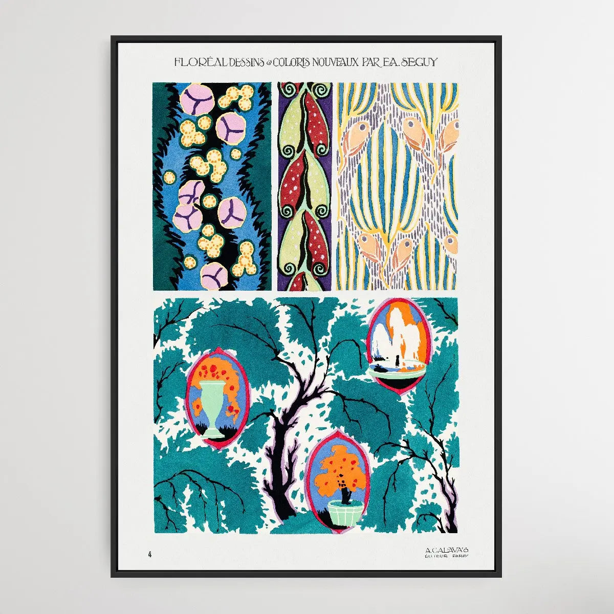 Floréal plate no. 4 by Emile-Alain Séguy (1925) - I Heart Wall Art