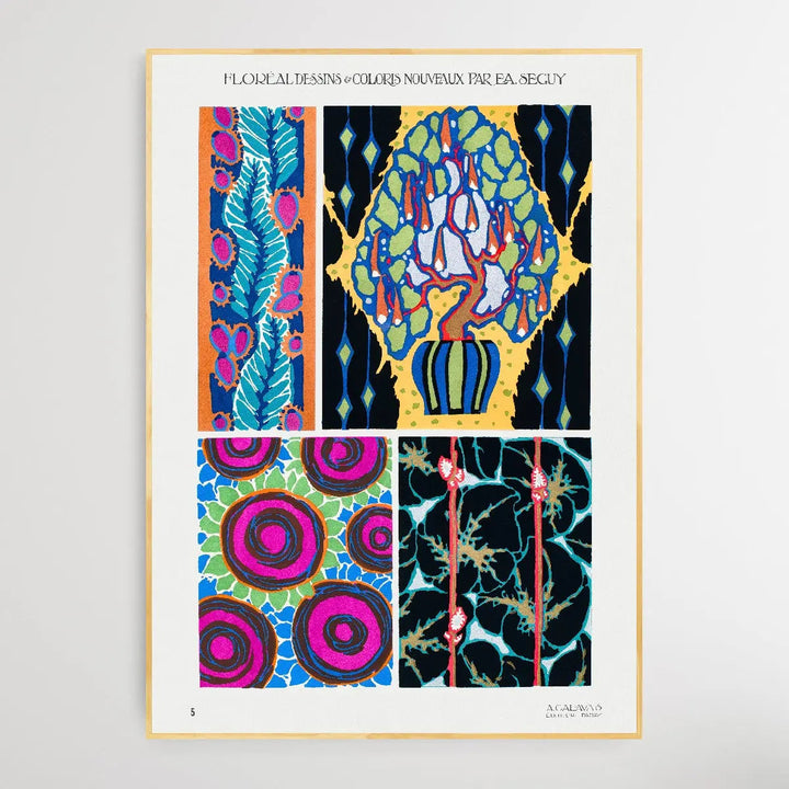 Floréal plate no. 5 by Emile-Alain Séguy (1925) - I Heart Wall Art