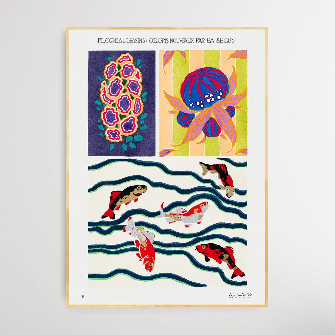 Floréal plate no. 6 by Emile-Alain Séguy (1925) - I Heart Wall Art