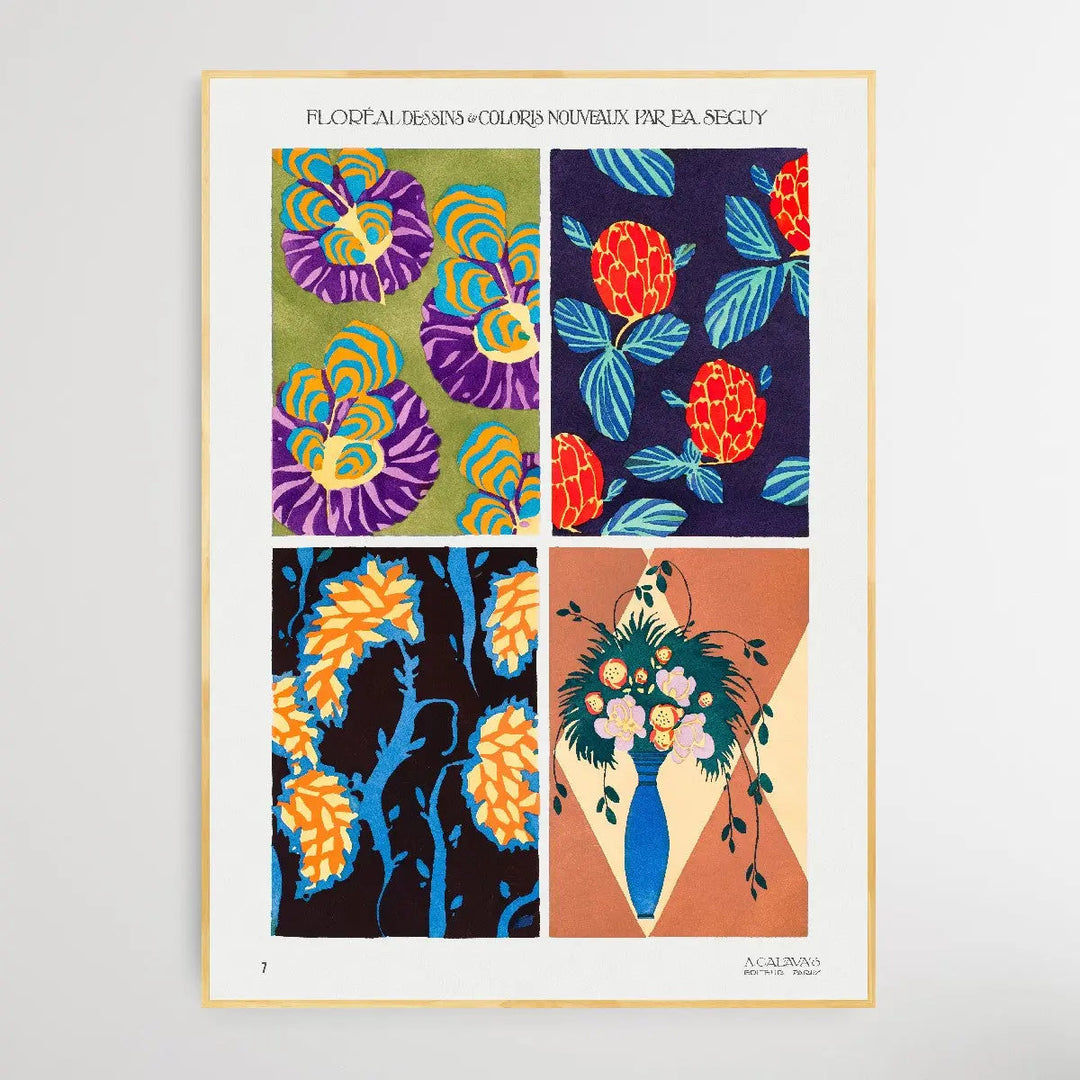 Floréal plate no. 7 by Emile-Alain Séguy (1925) - I Heart Wall Art