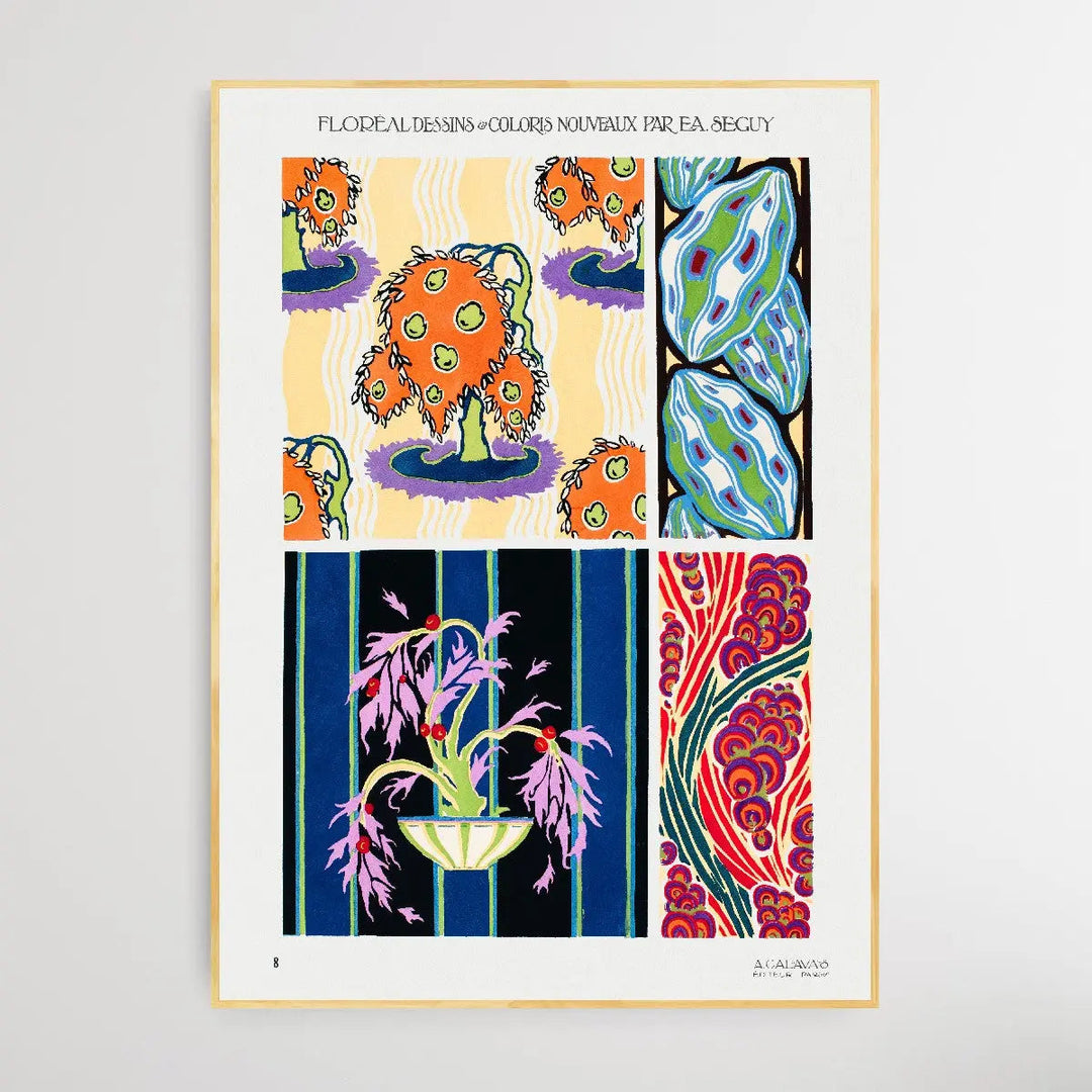 Floréal plate no. 8 by Emile-Alain Séguy (1925) - I Heart Wall Art