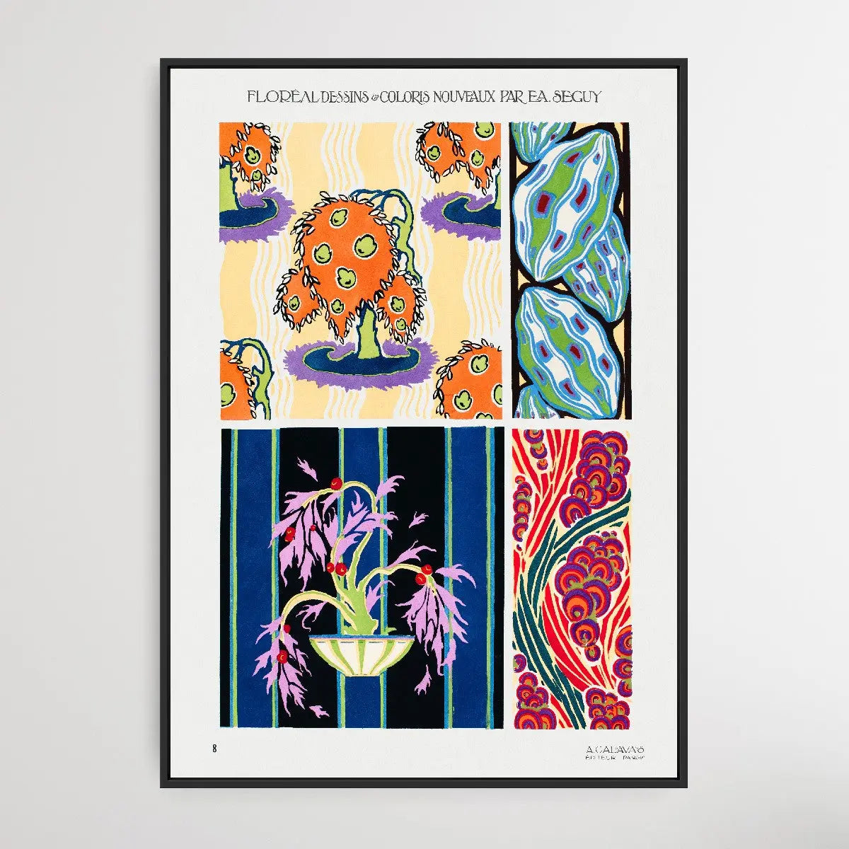 Floréal plate no. 8 by Emile-Alain Séguy (1925) - I Heart Wall Art