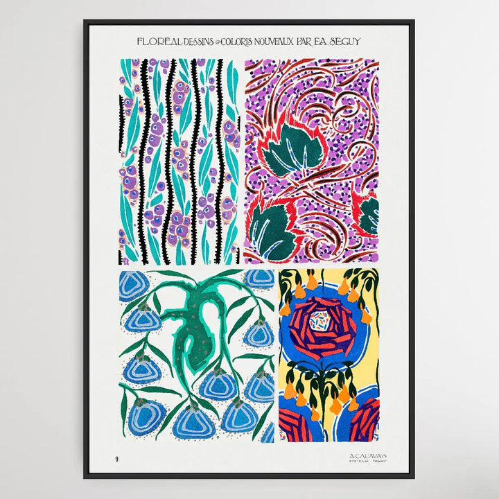 Floréal plate no. 9 by Emile-Alain Séguy (1925) - I Heart Wall Art