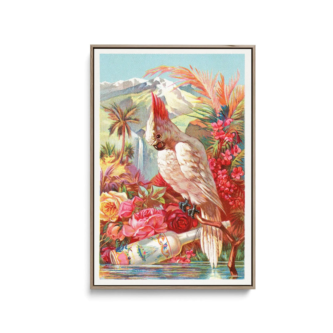Florida Water (18701900) chromolithograph art by Murray &amp; Lanman - Stretched Canvas Print or Framed Fine Art Print - Artwork I Heart Wall Art Australia 