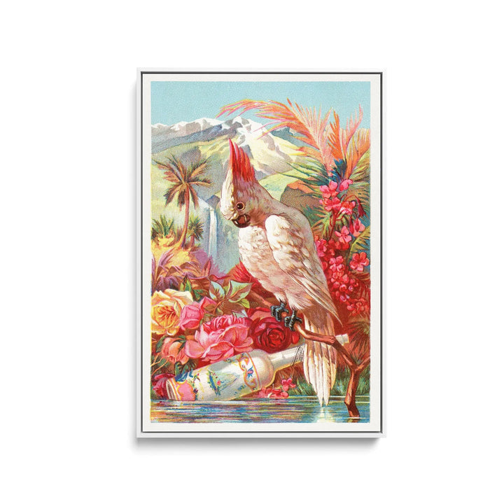 Florida Water (18701900) chromolithograph art by Murray &amp; Lanman - Stretched Canvas Print or Framed Fine Art Print - Artwork I Heart Wall Art Australia 
