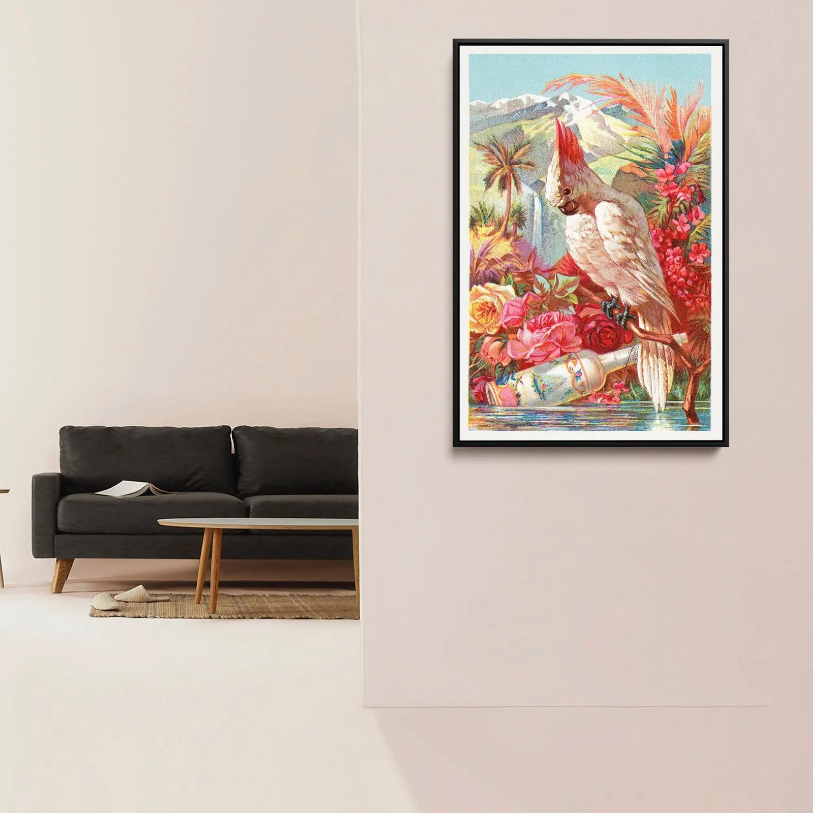 Florida Water (18701900) chromolithograph art by Murray & Lanman - Stretched Canvas Print or Framed Fine Art Print - Artwork I Heart Wall Art Australia 