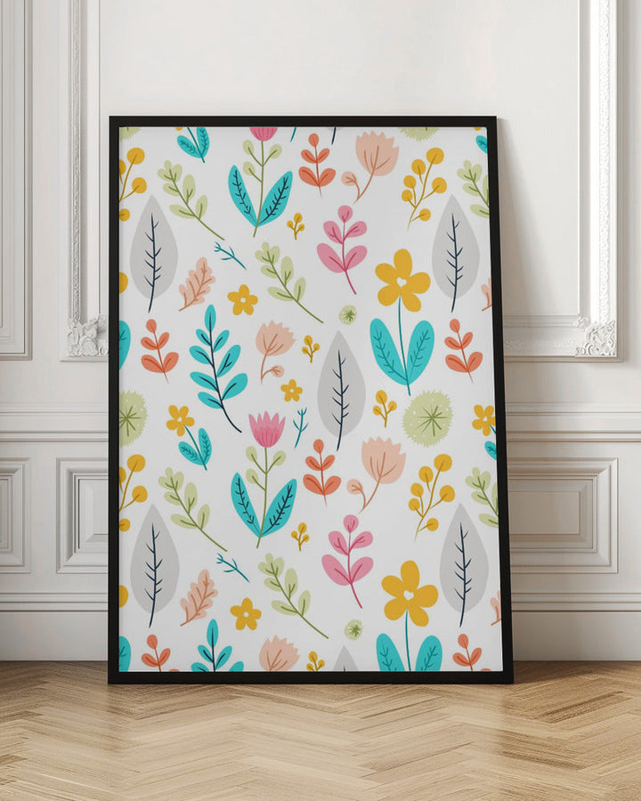 Flourishing Botanicals - Stretched Canvas, Poster or Fine Art Print I Heart Wall Art