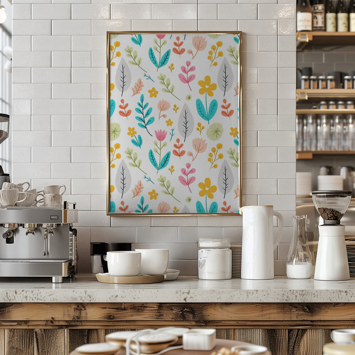 Flourishing Botanicals - Stretched Canvas, Poster or Fine Art Print I Heart Wall Art