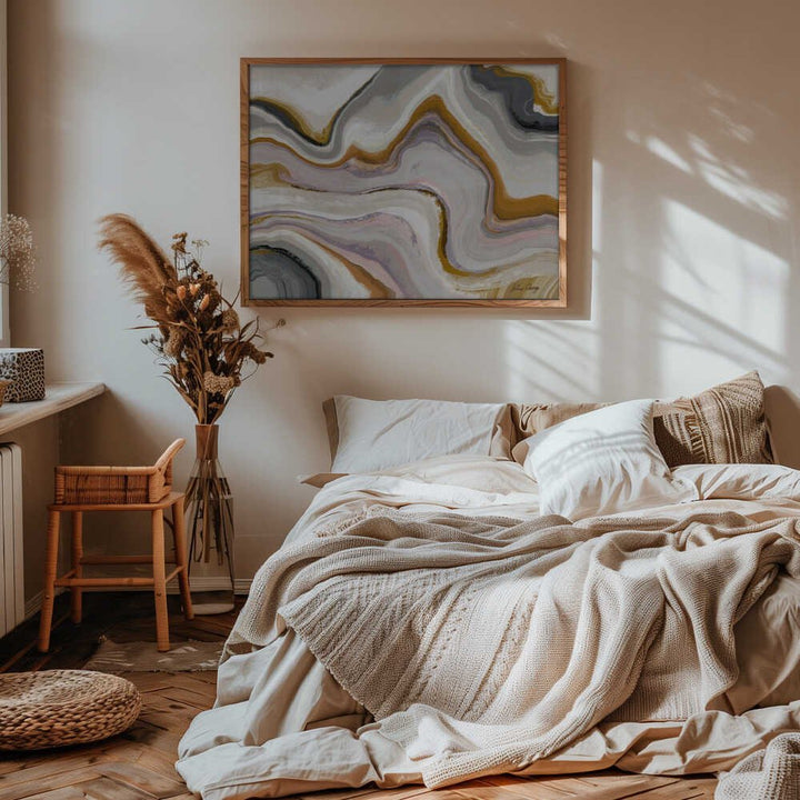 Flow State 2 Julia Cheney - Stretched Canvas, Poster or Fine Art Print - I Heart Wall Art - Poster Print, Canvas Print or Framed Art Print