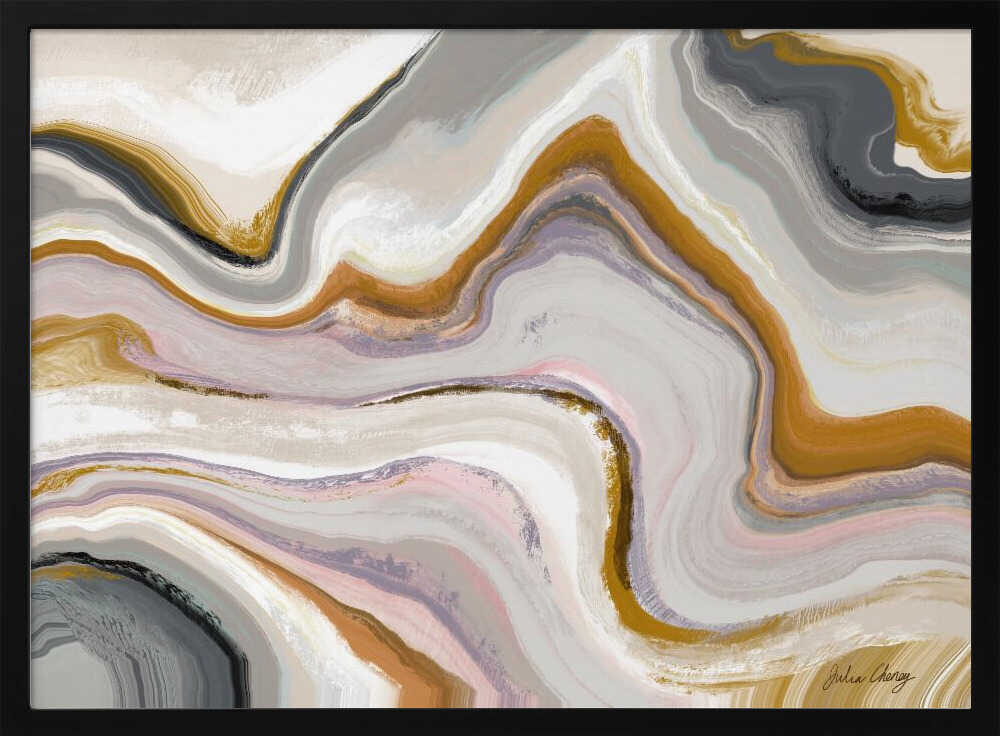 Flow State 2 Julia Cheney - Stretched Canvas, Poster or Fine Art Print - I Heart Wall Art - Poster Print, Canvas Print or Framed Art Print