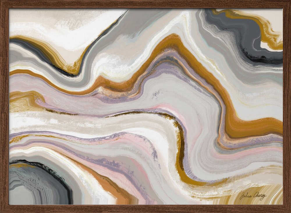 Flow State 2 Julia Cheney - Stretched Canvas, Poster or Fine Art Print - I Heart Wall Art - Poster Print, Canvas Print or Framed Art Print