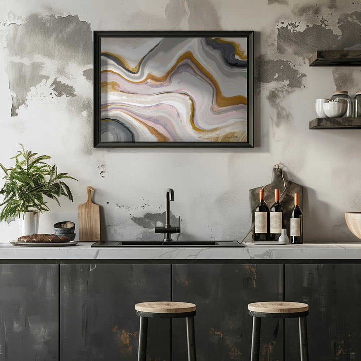 Flow State 2 Julia Cheney - Stretched Canvas, Poster or Fine Art Print - I Heart Wall Art - Poster Print, Canvas Print or Framed Art Print