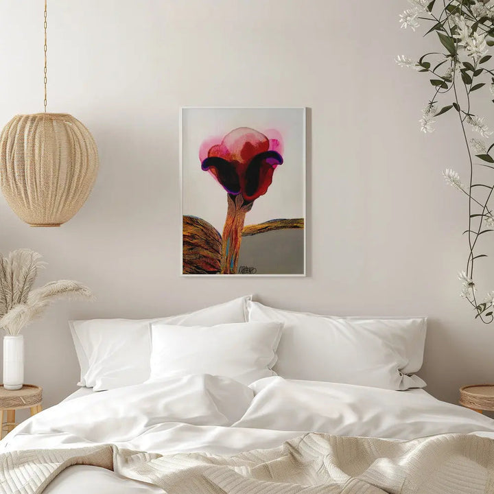 Flower C - Stretched Canvas, Poster or Fine Art Print I Heart Wall Art