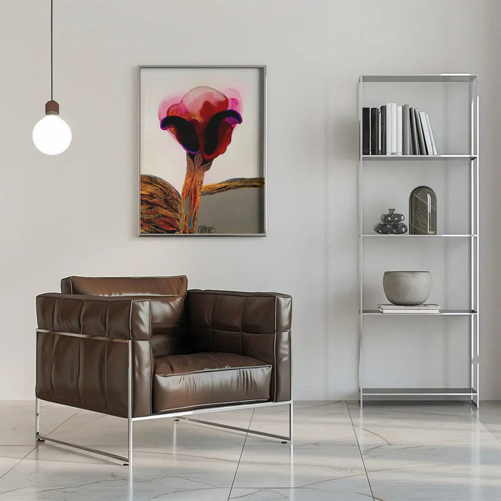 Flower C - Stretched Canvas, Poster or Fine Art Print I Heart Wall Art
