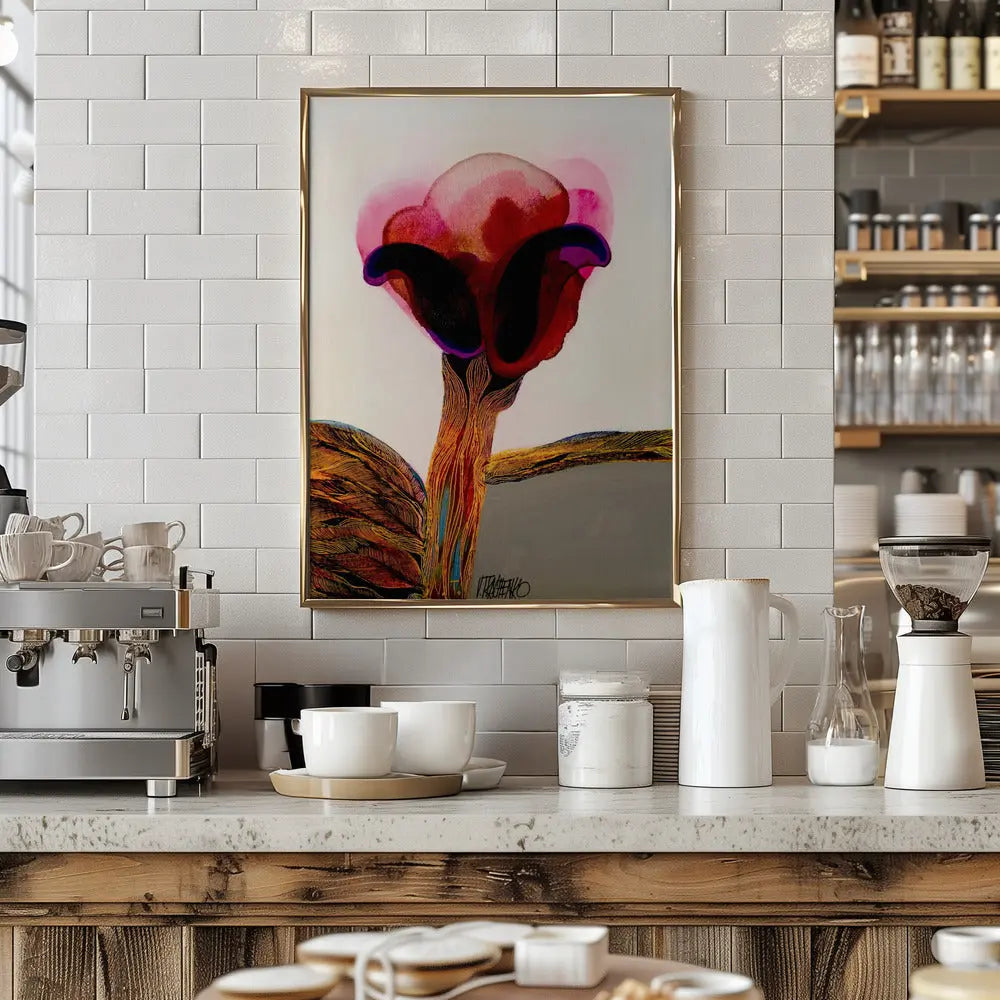 Flower C - Stretched Canvas, Poster or Fine Art Print I Heart Wall Art