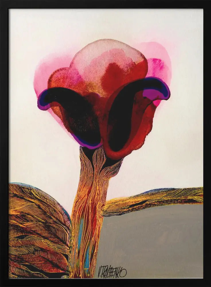 Flower C - Stretched Canvas, Poster or Fine Art Print I Heart Wall Art