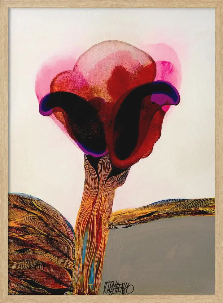 Flower C - Stretched Canvas, Poster or Fine Art Print I Heart Wall Art