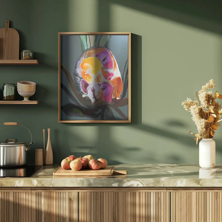 Flower P - Stretched Canvas, Poster or Fine Art Print I Heart Wall Art