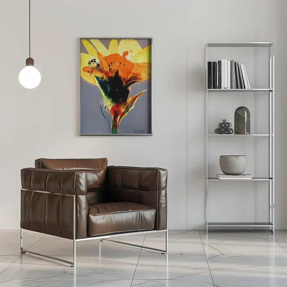 Flower - Stretched Canvas, Poster or Fine Art Print I Heart Wall Art