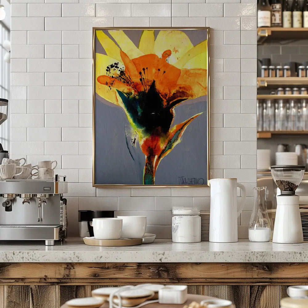Flower - Stretched Canvas, Poster or Fine Art Print I Heart Wall Art