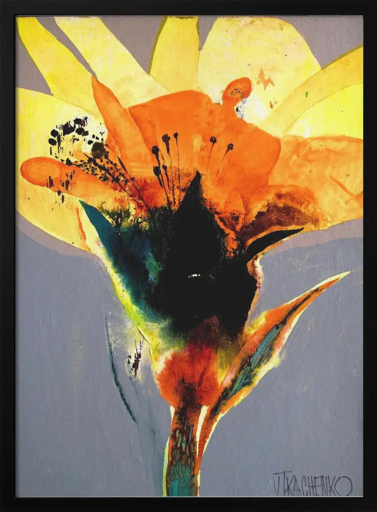 Flower - Stretched Canvas, Poster or Fine Art Print I Heart Wall Art