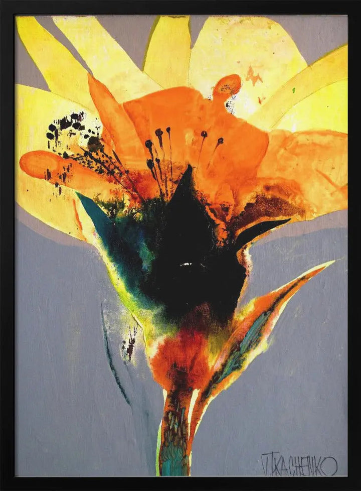 Flower - Stretched Canvas, Poster or Fine Art Print I Heart Wall Art