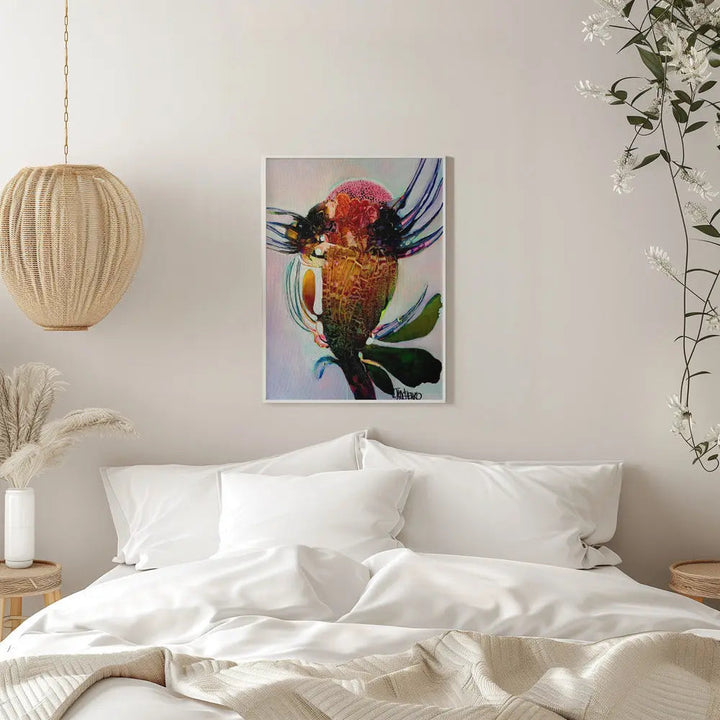 Flower T - Stretched Canvas, Poster or Fine Art Print I Heart Wall Art