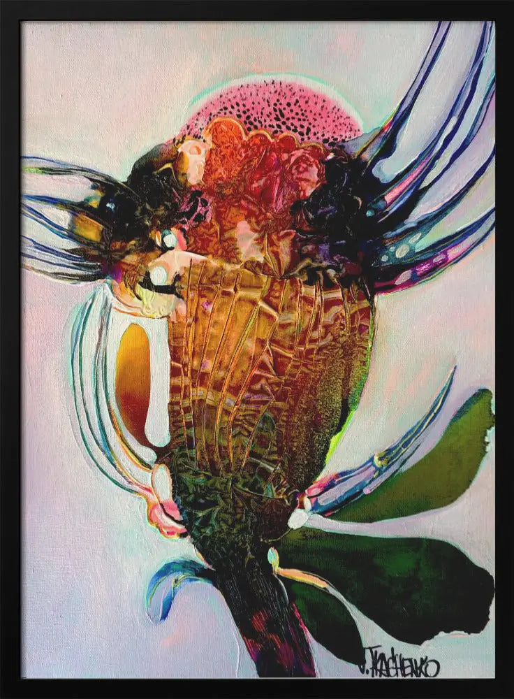 Flower T - Stretched Canvas, Poster or Fine Art Print I Heart Wall Art