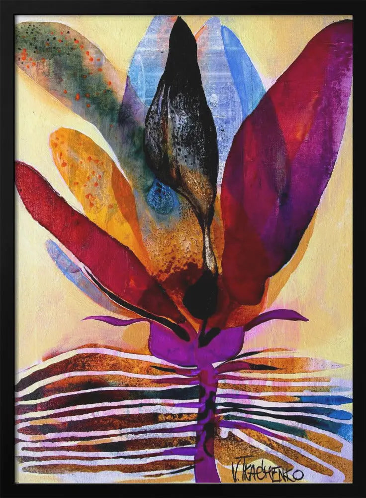 Flower V - Stretched Canvas, Poster or Fine Art Print I Heart Wall Art